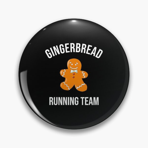 Item preview, Gingerbread Running Team - Funny Cute Gingerbread designed and sold by Seth's Tees.