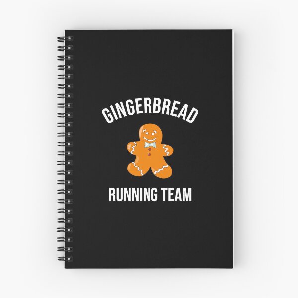 Item preview, Gingerbread Running Team - Funny Cute Gingerbread designed and sold by Seth's Tees.