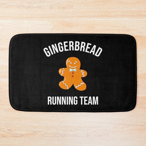 Item preview, Gingerbread Running Team - Funny Cute Gingerbread designed and sold by Seth's Tees.