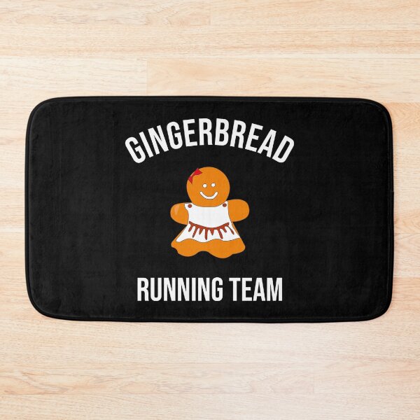 Item preview, Gingerbread Running Team - Funny Cute Gingerbread designed and sold by Seth's Tees.