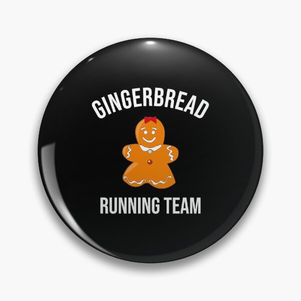 Item preview, Gingerbread Running Team - Funny Cute Gingerbread designed and sold by Seth's Tees.