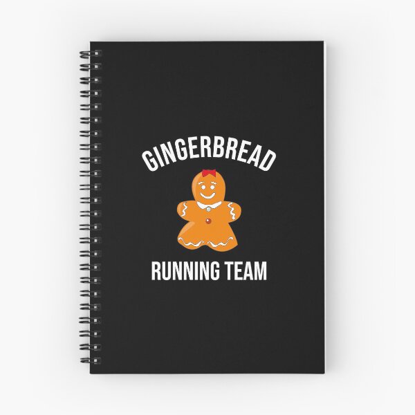 Item preview, Gingerbread Running Team - Funny Cute Gingerbread designed and sold by Seth's Tees.
