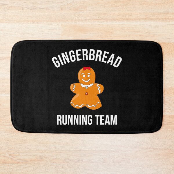 Item preview, Gingerbread Running Team - Funny Cute Gingerbread designed and sold by Seth's Tees.