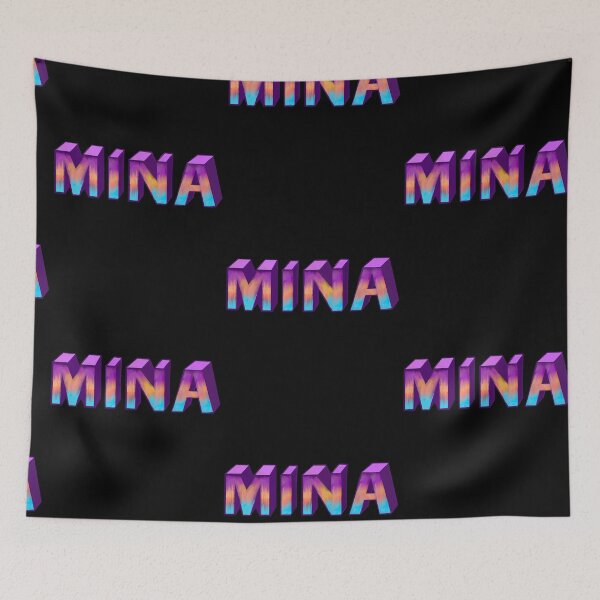 Item preview, Top 10 best personalised gifts 2022  - Mina - personalised,personalized custom name in ombre designed and sold by Artonmytee.
