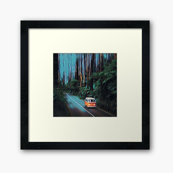 Great ocean road Framed Art Print