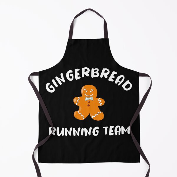 Item preview, Gingerbread Running Team - Funny Cute Gingerbread designed and sold by Seth's Tees.