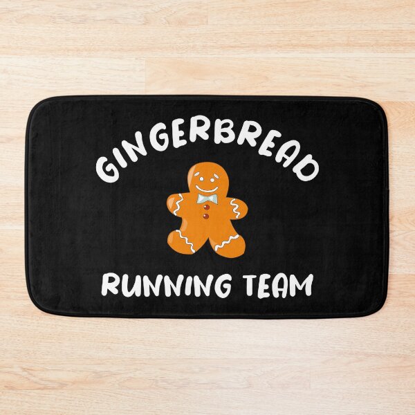 Item preview, Gingerbread Running Team - Funny Cute Gingerbread designed and sold by Seth's Tees.