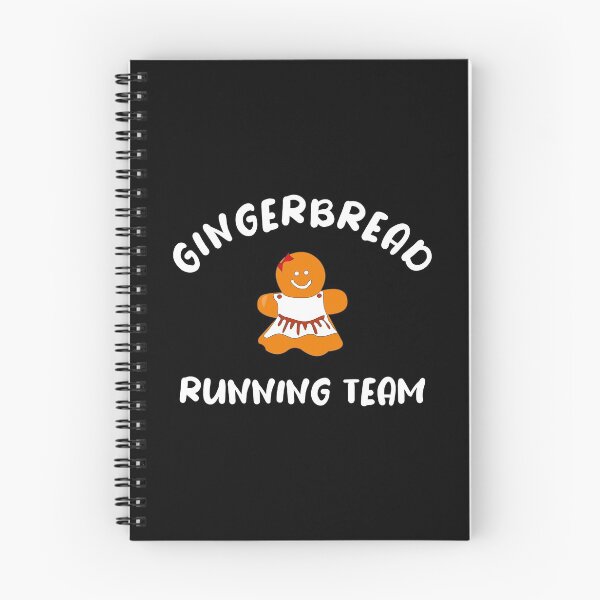 Item preview, Gingerbread Running Team - Funny Cute Gingerbread designed and sold by Seth's Tees.