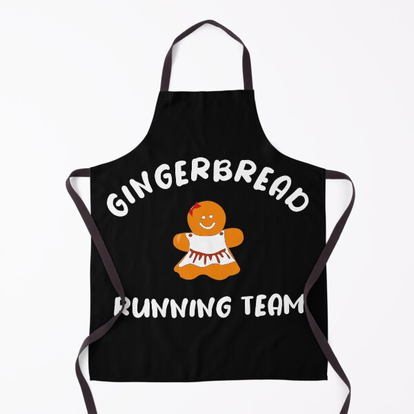 Item preview, Gingerbread Running Team - Funny Cute Gingerbread designed and sold by Seth's Tees.