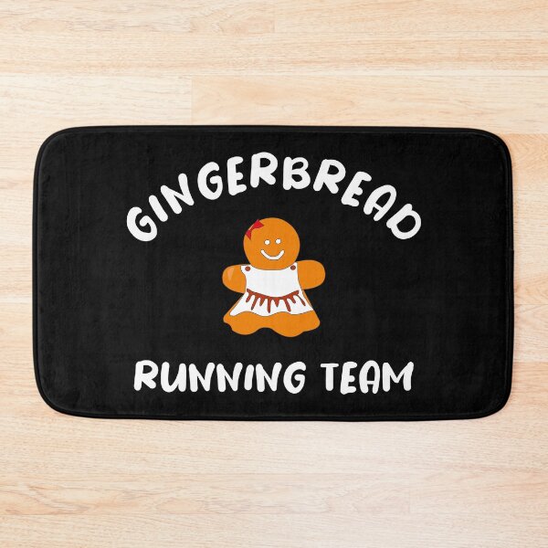Item preview, Gingerbread Running Team - Funny Cute Gingerbread designed and sold by Seth's Tees.