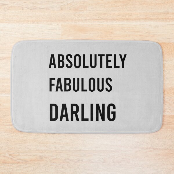 Item preview, Gray Absolutely Fabulous Darling designed and sold by DamaliePierre.