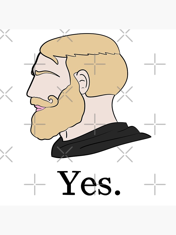 Chad Meme PNG Background - PNG All