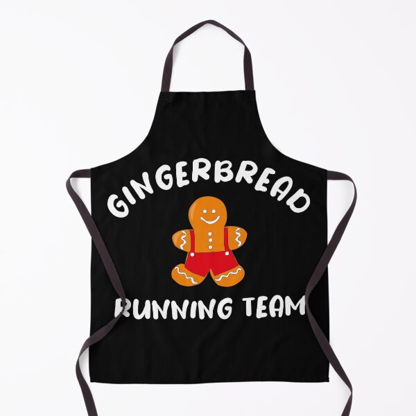 Item preview, Gingerbread Running Team - Funny Cute Gingerbread designed and sold by Seth's Tees.