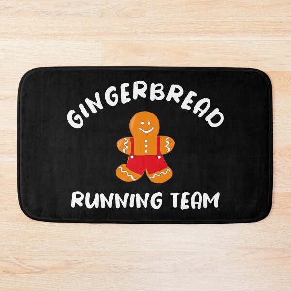 Item preview, Gingerbread Running Team - Funny Cute Gingerbread designed and sold by Seth's Tees.