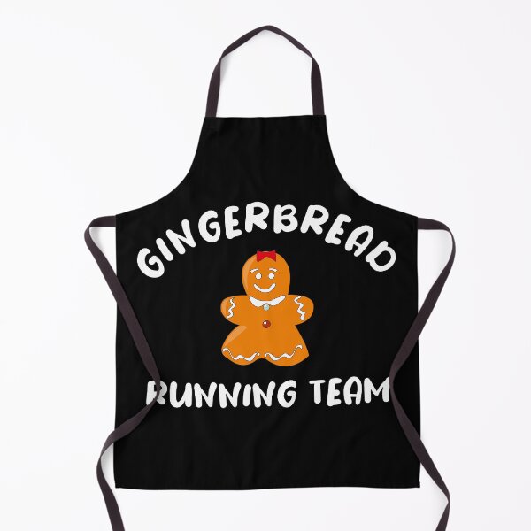 Item preview, Gingerbread Running Team - Funny Cute Gingerbread designed and sold by Seth's Tees.
