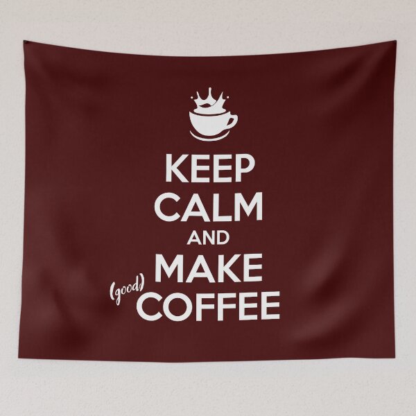 Item preview, Keep calm an Make (good) coffee designed and sold by bitomule.