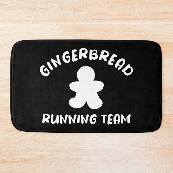 Item preview, Gingerbread Running Team - Funny Cute Gingerbread designed and sold by Seth's Tees.