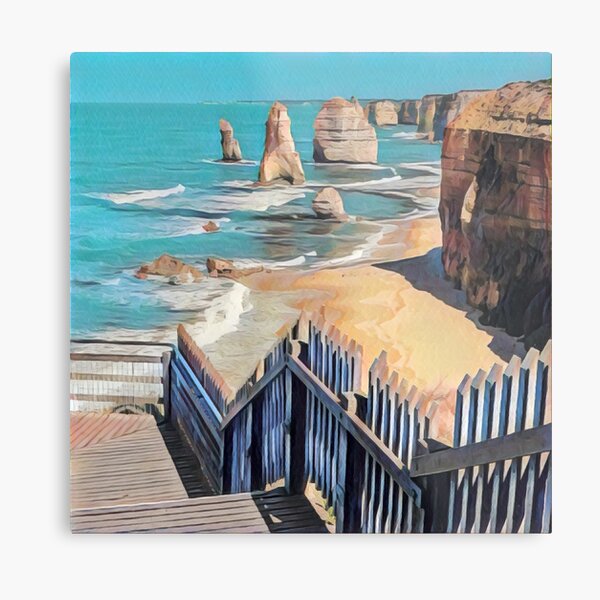 Great ocean road Metal Print