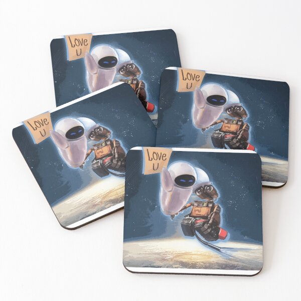 Item preview, WALL-E & EVE  designed and sold by Gnyfeur.