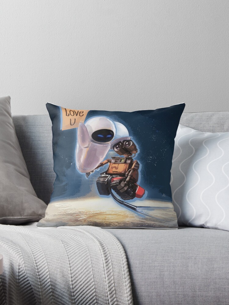 WALL-E EVE Pillow for Sale by Gnyfeur Redbubble