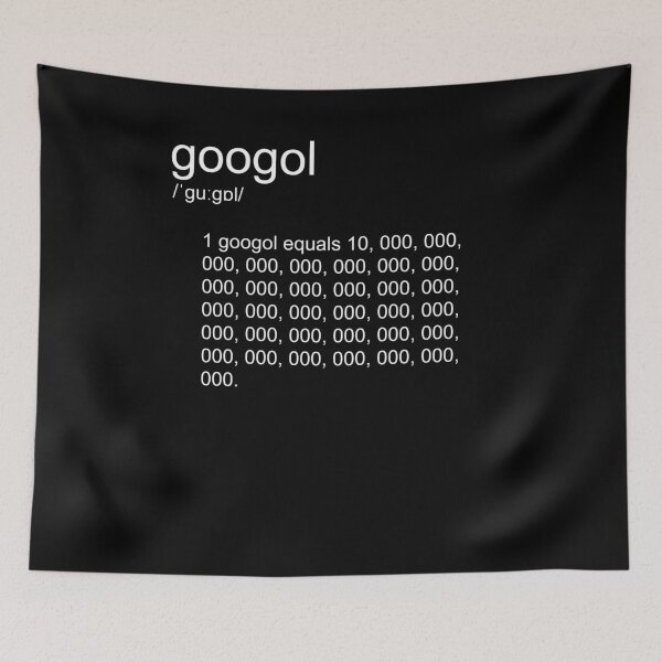 Item preview, Googol One Number to Rule Them All Smart Nerd Google designed and sold by tenet.