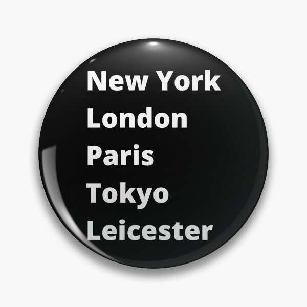 Item preview, New York London Paris Tokyo Leicester designed and sold by DesignsbyDan1.