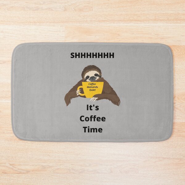 Item preview, Shhhhh Coffee demands quiet designed and sold by Lorie Data.