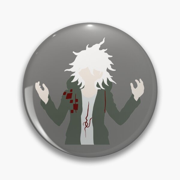 Item preview, Minimalistic Nagito Komaeda  designed and sold by AllieJae.
