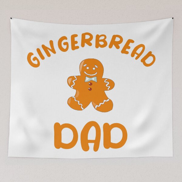 Item preview, Gingerbread Dad - Funny Cute Gingerbread designed and sold by Seth's Tees.