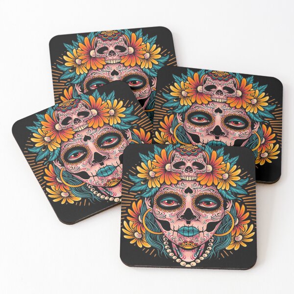 Item preview, Day of the Dead Floral designed and sold by slc2213.