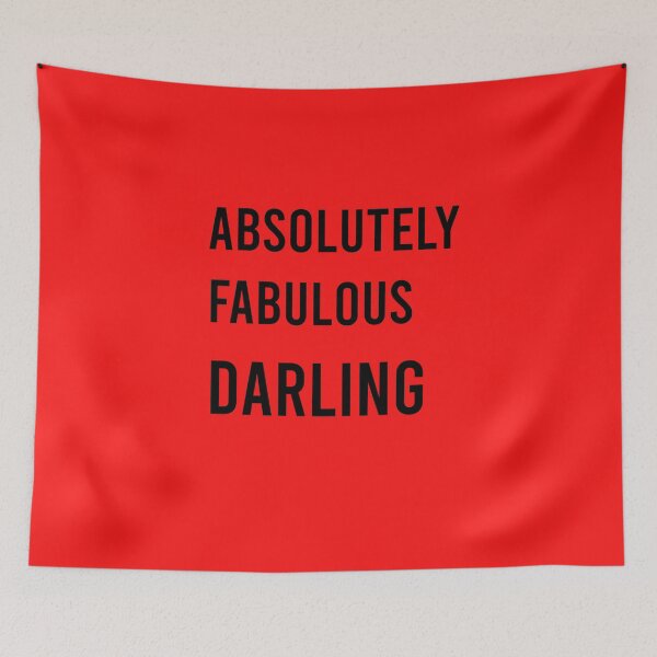 Item preview, Red Absolutely Fabulous Darling designed and sold by DamaliePierre.