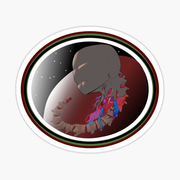 severed head  Sticker