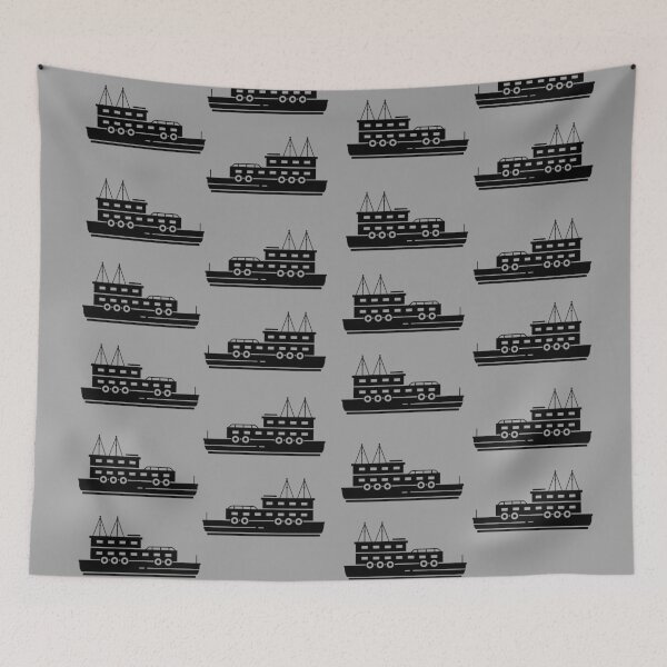 Item preview, Ferry Boat Scrub Cap Artwork Present designed and sold by cattiktoks1718.