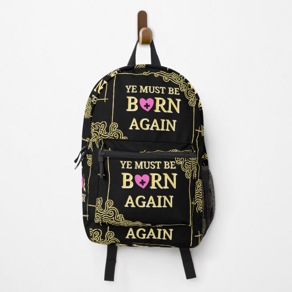 Item preview, Ye Must Be Born Again Christian Quote designed and sold by Beluved.