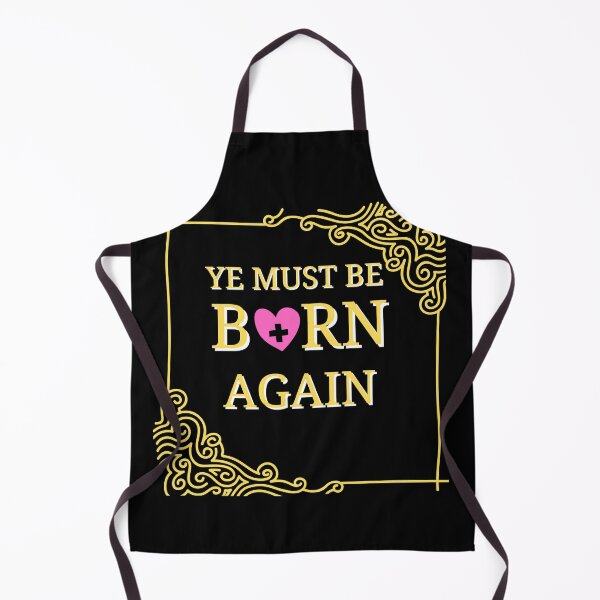 Item preview, Ye Must Be Born Again Christian Quote designed and sold by Beluved.