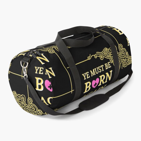 Item preview, Ye Must Be Born Again Christian Quote designed and sold by Beluved.