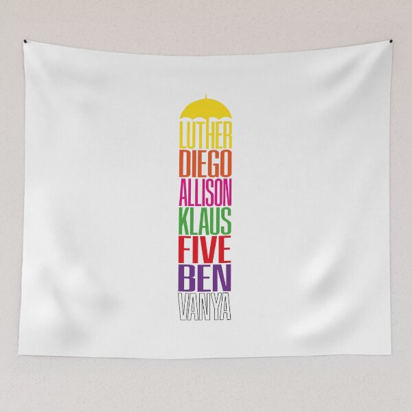 Item preview, The Umbrella Academy names designed and sold by PauRicart.