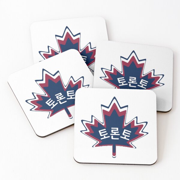 Item preview, Maple Leaf with Toronto in Korean designed and sold by SeoulJourner.