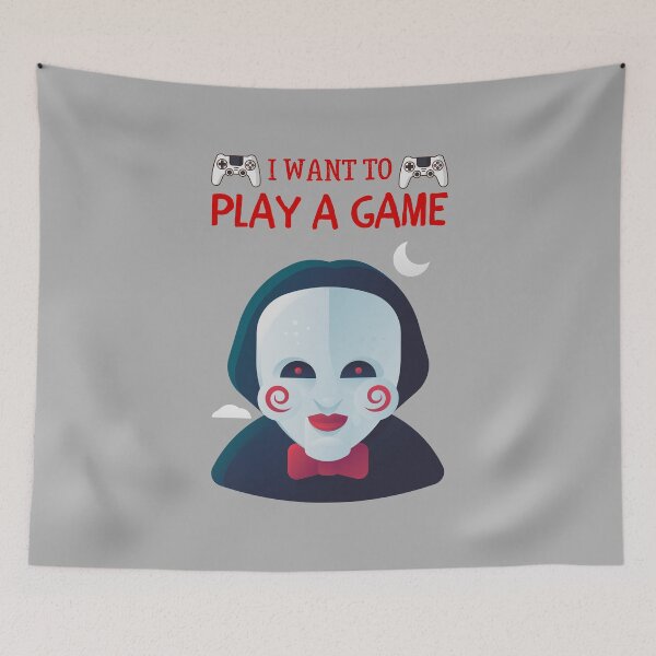Item preview, I Want To Play A Game - SAW designed and sold by ArtStore20.