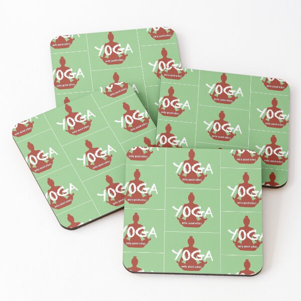 Item preview, Yoga - only good vibes green designed and sold by NicDesign.