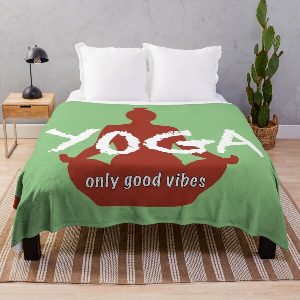 Item preview, Yoga - only good vibes green designed and sold by NicDesign.