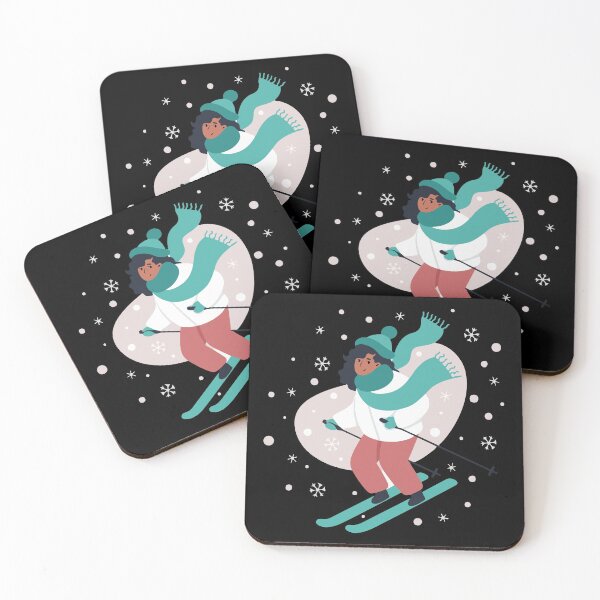 Item preview, I Know I Ski Like A Girl Try To Keep Up designed and sold by outmaneljalili.