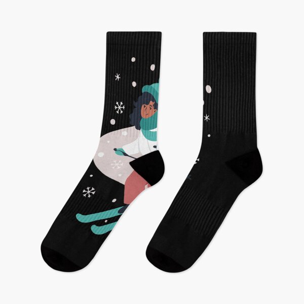 Item preview, I Know I Ski Like A Girl Try To Keep Up designed and sold by outmaneljalili.