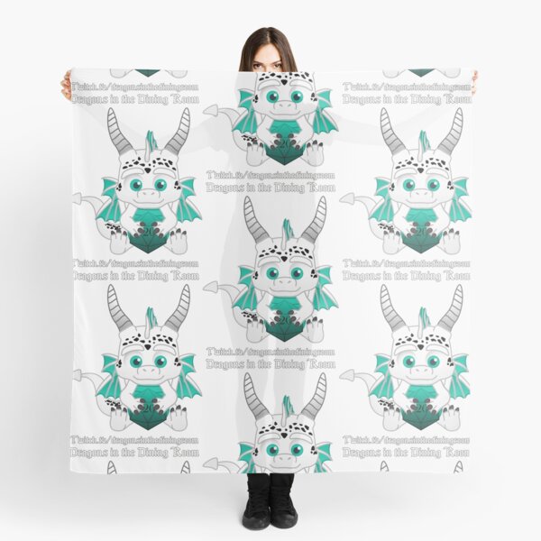 Dit Dir White Scarf