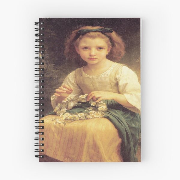 Item preview, Child Braiding A Crown -William Adolphe Bouguereau designed and sold by LexBauer.