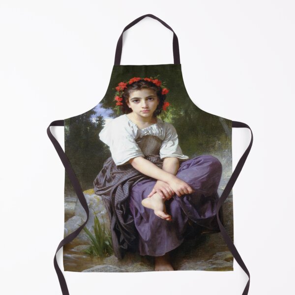 Item preview, At the Edge of the Brook-William Adolphe Bouguereau designed and sold by LexBauer.