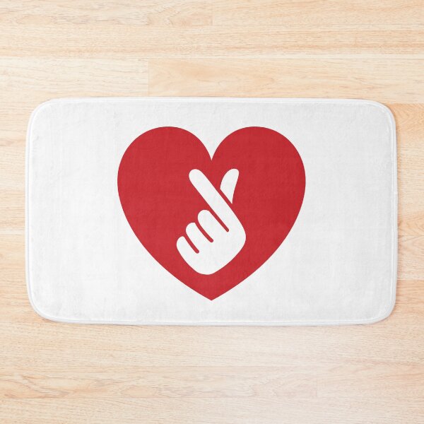 Item preview, K-pop Korean Finger Heart Hand Sign I Love You  designed and sold by JustLivinLife.