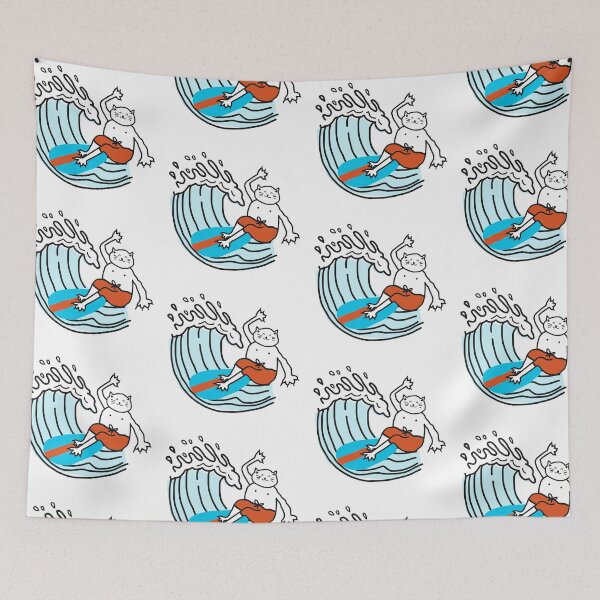 Item preview, SKate challenge cat skate funny cat  designed and sold by Tropical Blood.