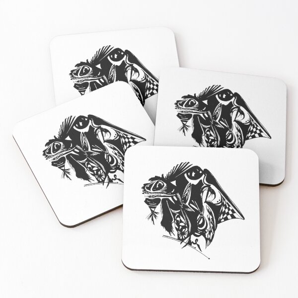 Item preview, Copy of Abstract Memory Owl - Black on White designed and sold by CeinwenGobert.