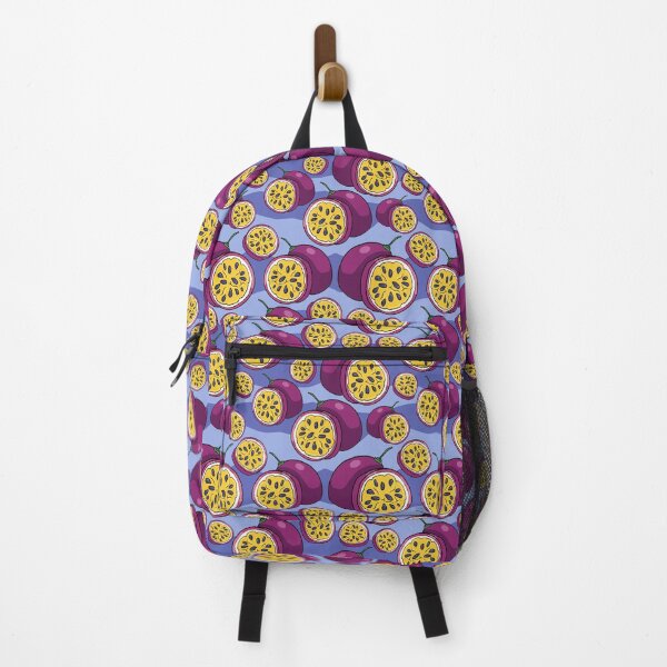 Item preview, Passion fruit or passion fruit pattern purple waves designed and sold by CecyLL.